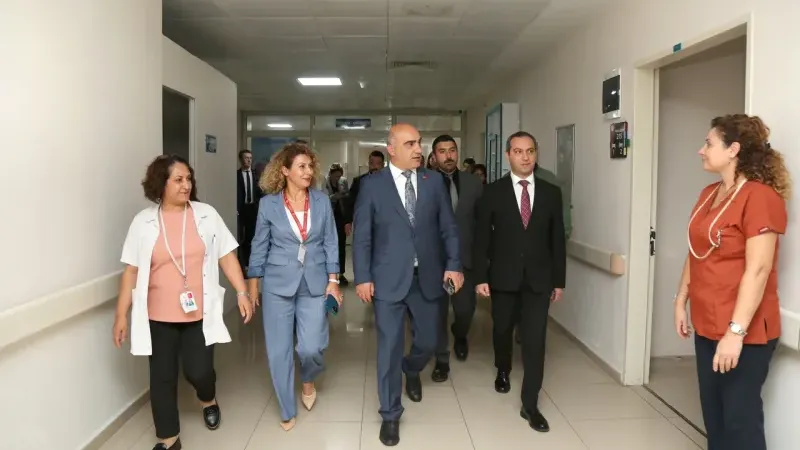 İzmir İl Sağlık Müdürü Doç. Dr. Ayhan Kul’dan Urla’da sağlık tesislerine ziyaret