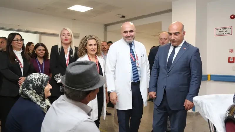 İl Sağlık Müdürü Doç. Dr. Ayhan Kul'dan Buca Seyfi Demirsoy Hastanesine ziyaret