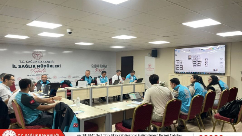 İzmir’de Avrupa Birliği Destekli Acil Tıbbi Ekip Çalıştayı başladı