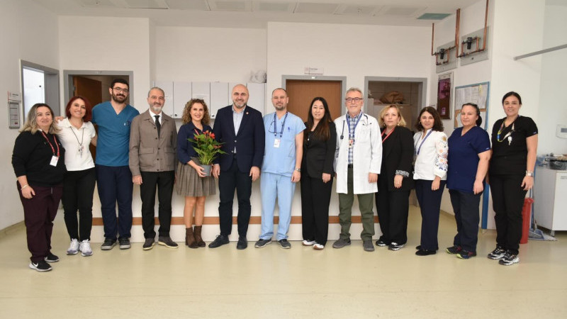 Başhekim Prof. Dr. Yekta Öncel'den acil servis çalışanlarına teşekkür