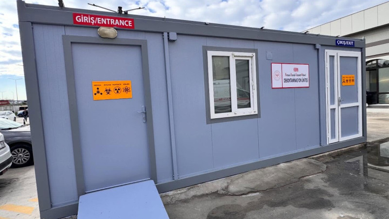 Buca Seyfi Demirsoy Hastanesi'nde KBRN Ünitesi hizmete girdi