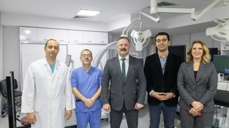 Tepecik Eğitim Araştırma Hastanesi'nde yeni Elektrofizyoloji ve Aritmi Laboratuvarı hizmete girdi