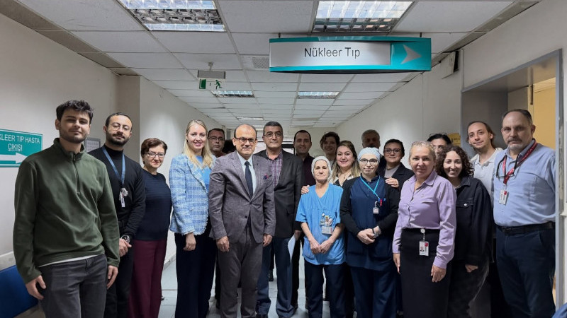 Başhekim Prof. Dr. Bülent ÇALIK, Nükleer Tıp Kliniği’ni ziyaret etti