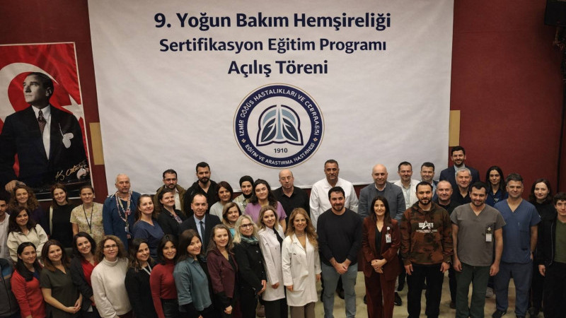 SBÜ Dr. Suat Seren Hastanesi'nde Yoğun Bakım Hemşireliği Eğitim programı başladı