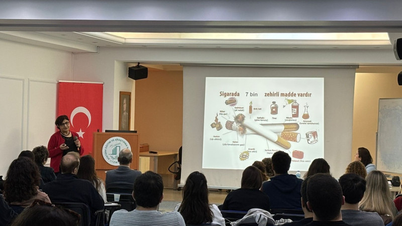 İzmir’de sağlık çalışanlarına tütün bağımlılığı eğitimi