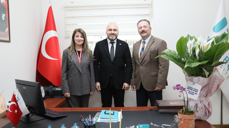 Tepecik EAH'dan Prof. Dr. M. Yekta Öncel'e hayırlı olsun ziyareti