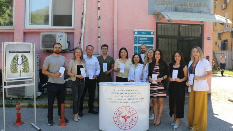 Dr. Suat Seren Hastanesi’nden “tütünsüz yaşam” seferberliği!