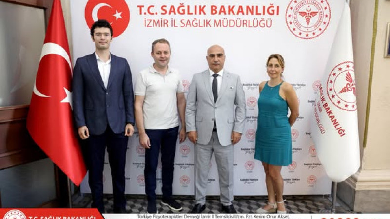 İzmir İl Sağlık Müdürlüğü’nde fizyoterapi ve rehabilitasyon zirvesi