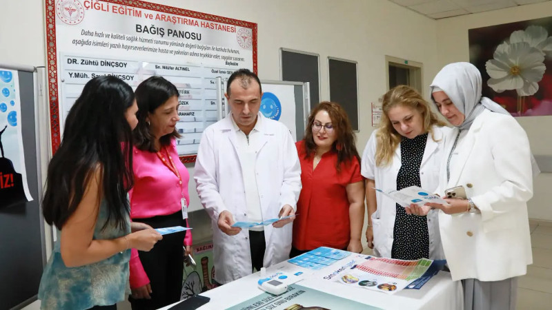 Çiğli Eğitim ve Araştırma Hastanesi’nden Halk Sağlığı Haftası'nda anlamlı adım