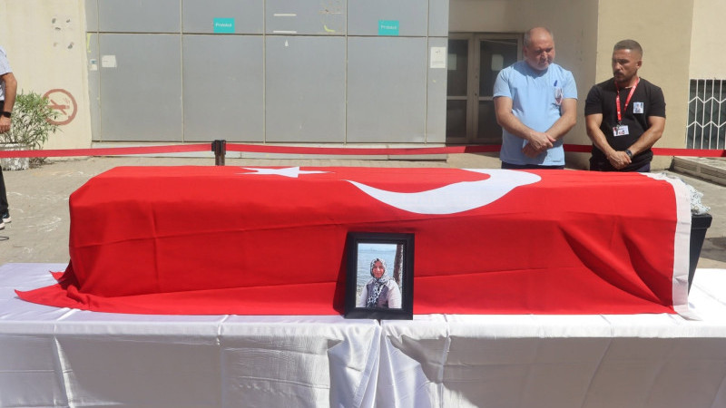 İzmir Atatürk EA Hastanesi’nde vefat eden hemşire için anma töreni