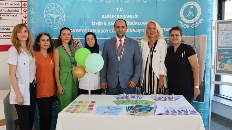 Buca Seyfi Demirsoy Hastanesi'nden Dünya Kuduz Günü'nde farkındalık etkinliği